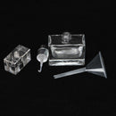3pcs Transparent Plastic Mini 50mm Funnel Perfume Oil Liquid Filling Tool