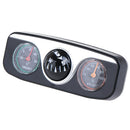 3 in 1 Guide Ball Compass Thermometer Hygrometer For Auto Boat Vehicles OZ FT