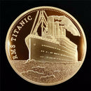 Titanic Ship  Collectible BTC Coin Collection Arts Gifts Bitcoin Gift Physical3c