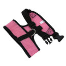 Pink Portable Pet Harness Leash - Size M E3K9
