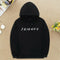 Friends Print Hoodies Unisex Long Sleeve Loose Casual Sweatshirts (Black M) A#S