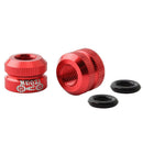 Bike Vacuum Tire Law Mouth Nut Bicycle Tire Inner Tube Valve Caps Red