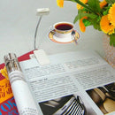 Solar Mini Flexible Clip Reading Light Charging Book Lamp Solar Powered Rea Q2W7