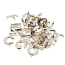 26Pcs English Letter Rivet Metal Leather Craft Repair Studs Spike Decor 15mm