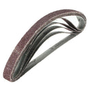 20Pcs 13X457Mm Zirconia Abrasive Sanding Belts 40/60/80/120 Grit S4A6