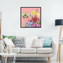 5D DIY Diamond Painting Flower Butterfly Full Round Embroidery Kit (LG125) A
