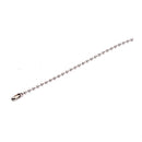 10Pcs 3.5" Long 0.09" Bead Dia Connector Clasp Ball Chain Keychain DIYOZ