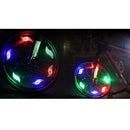 8pcs Bikes Bicycle Cycling Spoke Wire Tire Tyre Wheel LED Bright Light Lamp