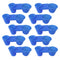 10pcs Blue Bird Drinker Feeder Cups Parrot Water Bottle Feeder for Cage