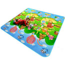 Waterproof Floor Play Mat Rug Child Infant Baby Kid Crawling Game Mat Tw VSK