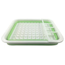 Household Plastic Folding Kitchen Drain Rack Cutlery Cutlery Storage Box Fo D1E6