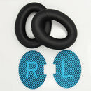 Soft Memory Foam Black Soft Protein Leather Headphone Cushion Pads Earpads Cover