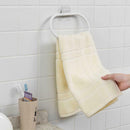 Wall-Mounted Bathroom Kitchen Towel Rack Holder Single Rod Sucker Rack