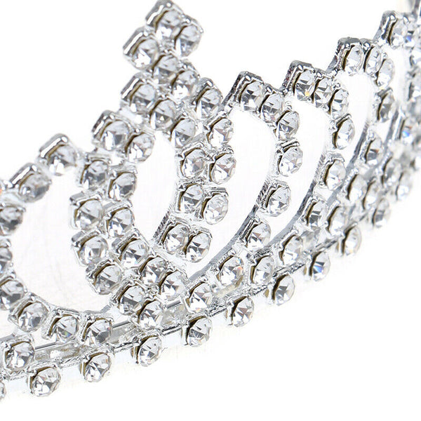 Hotest Crystal Tiara Hair Band Kid Girl Bridal Princess Prom Crown HeadbandJ Bj