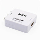 3 RCA to HDMI Converter Composite AV CVBS Video Adapter 1080p For Wii NES SNES