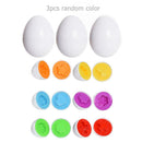 Montessori Learning Education Math Toys 3pcs Smart Eggs Puzzle Game for Kid
