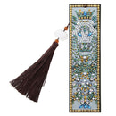 DIY Special Shaped Diamond Painting Leather Tassel Bookmark Creative Crafts