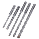 5x Electric Hammer Drill Round Handle 2 Pit 2 Slot Impact Drill Cement Drill