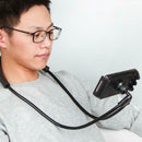 Flexible Mobile Phone Holder Lazy Neck Hanging Tablet Stand Desk Bracket