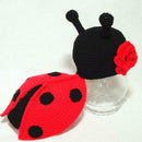 Baby Photography Props Girl Boy Cartoon Beetle Costume Hooded Outfits