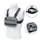Multifunctional Glow Chest Bag Vest Hunting Travel Recon Bag Organizer Storage