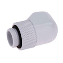 G1/4 Thread 90 Degree Fitting Adapter Rotary Water Cooled Connector(White)