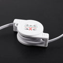 Mirco-USB A to USB 2.0 B Male Retractable Cable Data Sync Charger For Andro