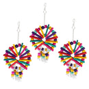 Bird Chew Toys Hanging Accessories for Parrot Budgie Parakeet Cockatiels Conure