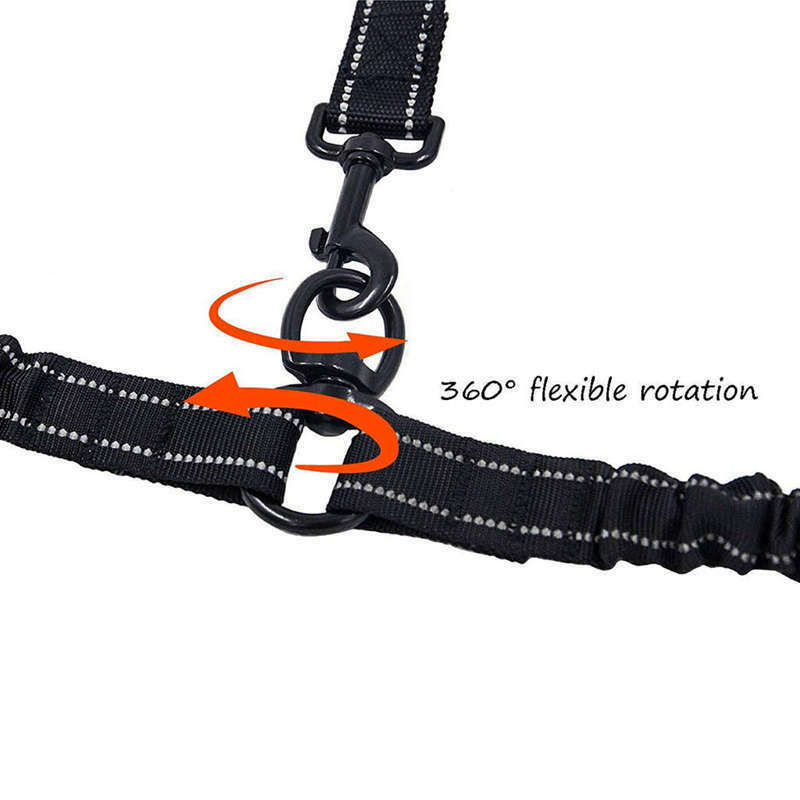 Double Dual Dog Leash,No Tangle Dog Lead With Padded Handle For Two Dogs