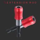 60mm Hex Shank Quick Release Handle Screwdriver Bit Holder Extension Bar Rod Del