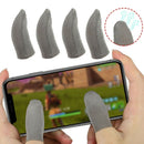 5 Pcs Pubg Mobile Phone Gaming Game Gloves Touch Screen Thumbs Finger Sleeve