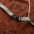 Welder Apron Heat Insulation Welding Artificial Cowhide Brown 95x65cm