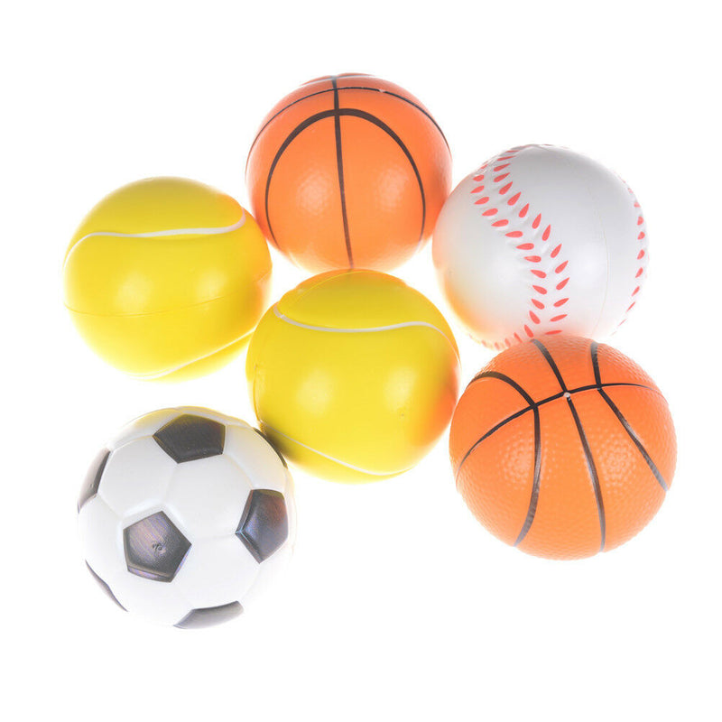 10cm Stress Sport Ball Sponge Ball Foam Ball Basketball Football Soccerã€BasebaLJ