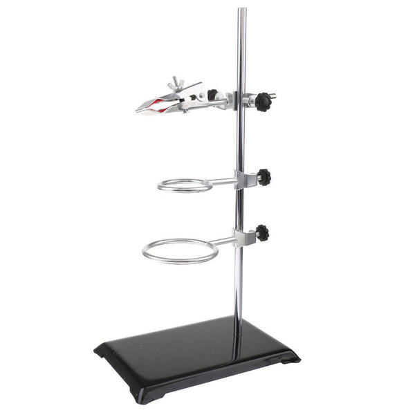 Lab Experiment Metal Beaker Tube Clamp Loop Stand Set Chemistry Experiment