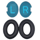 2x Replacement Cushions Ear Pads & 2x Cotton Pads Kits for Headphones