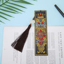 DIY Owl Special Shaped Diamond Painting Leather Bookmark Tassel Book Marks
