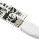 2x13 USB Mini Spectrum LED Board Voice Control Sensitivity Adjustable Green