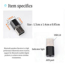 Mini USB Wireless Bluetooth 3.5mm AUX Audio Stereo Music Car Receiver Adapter 3c