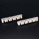 10PCS Practical Durable 10A 2 Way Electrical Screw Terminal Block Connector ME