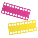 2pcs Plastic Cross Stitch Row Line Board Embroidery Thread Yarn Organiz OZ