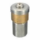 Steel Pressure Washer Drain Sewer Cleaning Pipe Jetter Rotary Nozzle 3 Jet