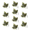 Zinc Alloy Leaves Handle Drawing Cupboard Door Knobs Cabinet Wardrobe Pull