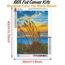 5D DIY Full Drill Diamond Painting Scenery Cross Stitch Mosaic Kit (B408)