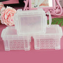 DIY Clay Printing Craft Storage Containers Organizer Box with Lids OZ
