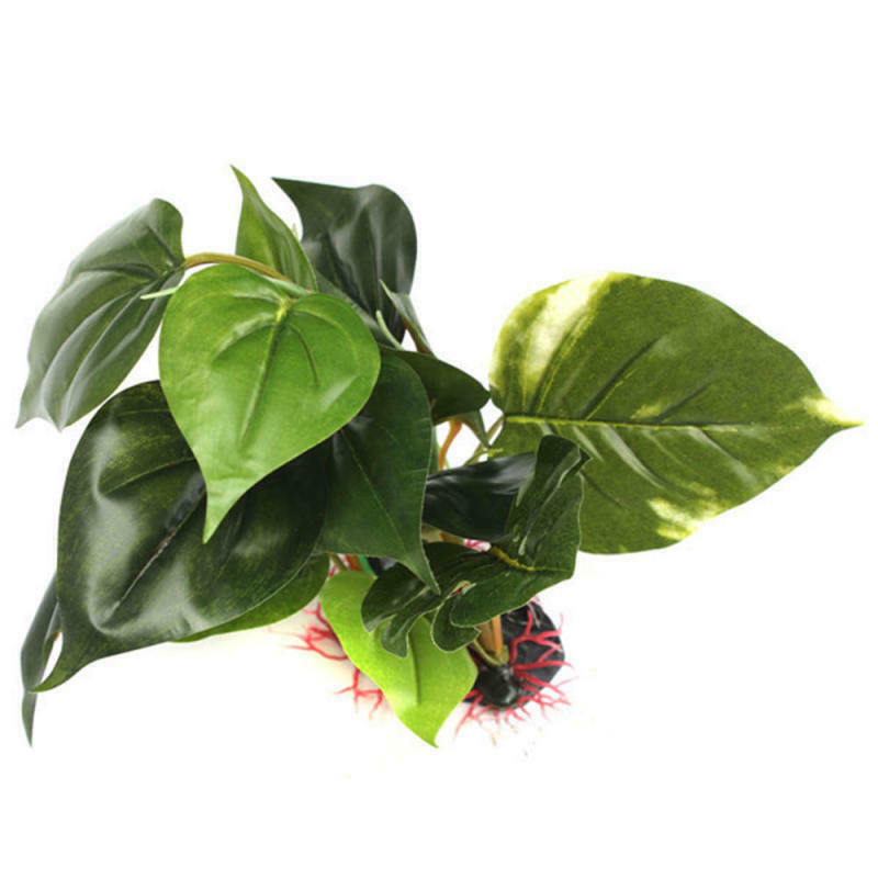 Aquarium Fish Tank Decor Artificial Water Grass Sink Wood Simulation Plant ZHH