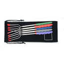 5Pcs Telescoping Stainless Steel Roasting Stick BBQ Hot Dog Forks Kitc DGL TSC