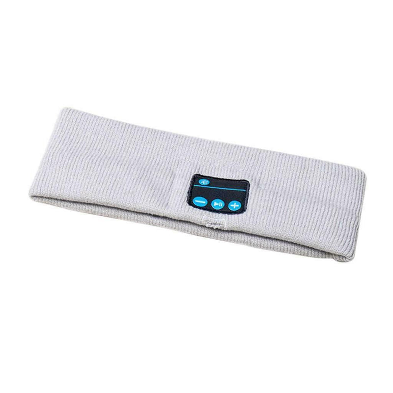 Outdoor Running Headband Bluetooth Smart Wireless Headset Headphone with Mic