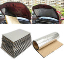 12 Pcs 5mm Car Hood Floor Sound Heat Noise Insulation Closed Cell Foam 50cm*30cm