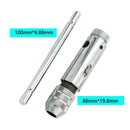 5pcs Screw Thread Taps+1pcs M3-M8 T-Handle Ratchet Tap WrenchMachinist Tool R2V9