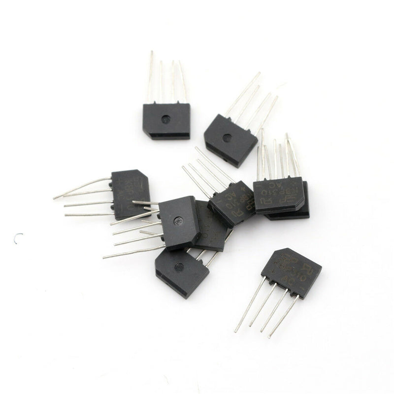 10Pcs 3A 1000V KBP310 Replace RS310 SEP Bridge Rectifier A Nw